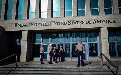 US Embassy building, used for representation.(Photo | AP)