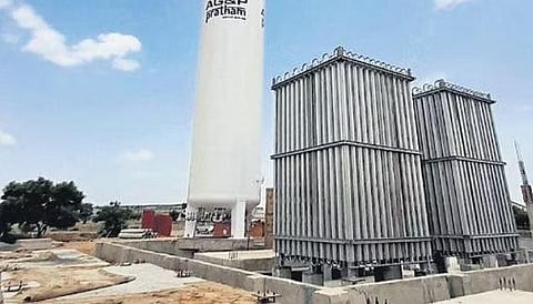 AG&P Pratham has started constructing a CNG plant in Kancheepuram district