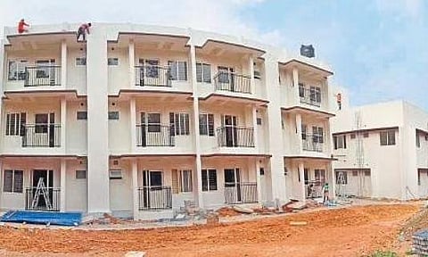 Celestial City apartment complex at the capital city