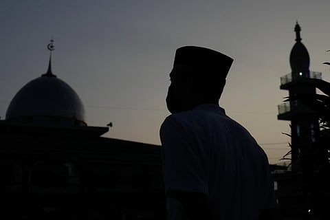 Representational image of a Muslim devotee on Eid. (Photo | AP)