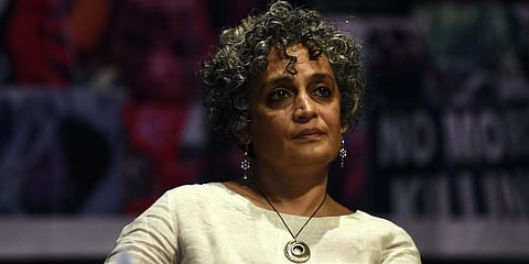 Author of 'The God of Small Things' Arundhati Roy 