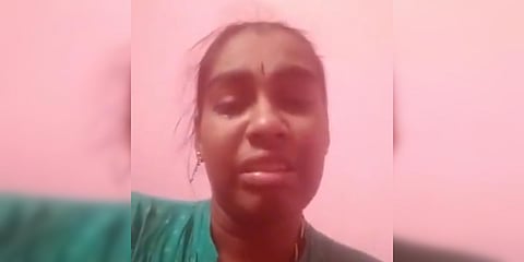 Sravani who is from Tirupati working in Kuwait. (Photo| EPS)