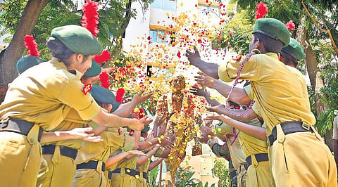 File photo of NCC cadets (Photo | EPS/Shriram BN)