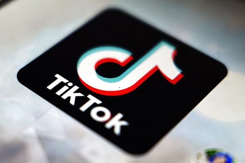 TikTok app logo. (Photo | AP)