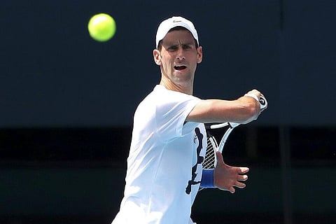Serbia's Novak Djokovic . (File Photo | AP)