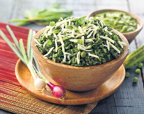 Chef Bhawar Singh's khichdi with a cheesy twist