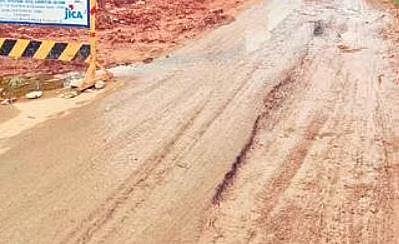 Doddamara Road was asphalted over eight years ago