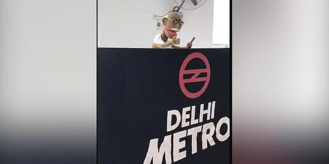 Delhi Metro's puppet show
