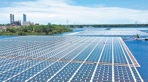 The floating solar power plant of NTPC in Kayamkulam | Express