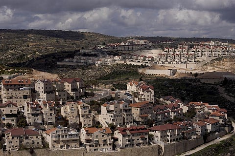 A general view shows the West Bank Jewish settlement of Efrat. (File Photo | AP)