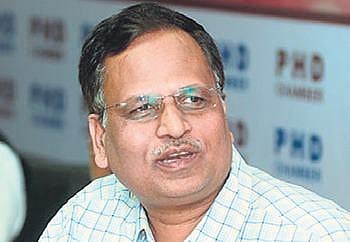 Delhi Health Minister Satyendar Jain.  (File Photo)