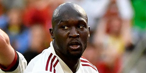 Belgium striker Romelu Lukaku (Photo | AP)