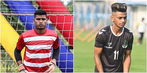 Bengaluru FC signed Amrit Gope (L) and Faisal Ali. (Photo| Facebook)