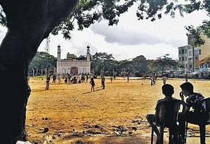 The Idgah Maidan in Chamarajapete, Bengaluru. (File | Shriram BN/EPS)