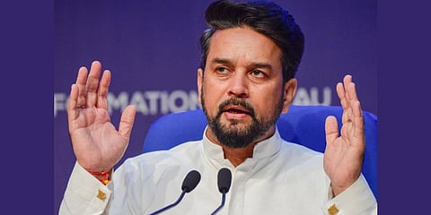 Sports Minister Anurag Thakur.(Photo | PTI)