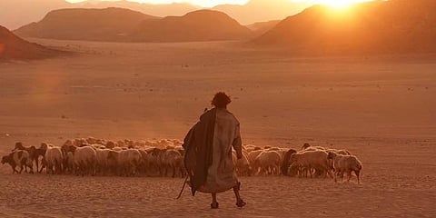 A still from Blessy's  'Aadujeevitham'.(Photo | Twitter)