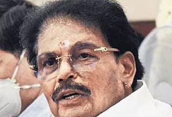 Tamil Nadu minister KKSSR Ramachandran