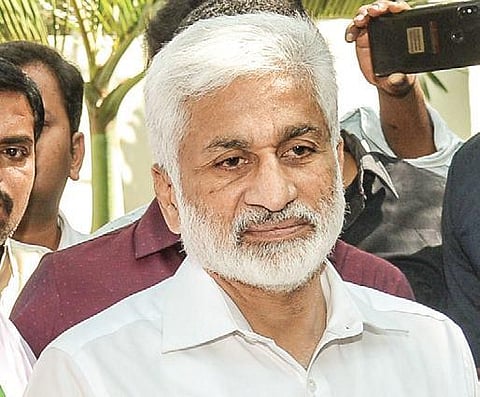 YSRCP general secretary and Rajya Sabha MP V Vijayasai Reddy