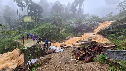 Monsoon blues: The woes of 2nd Monnangeri villagers brims when it rains.
