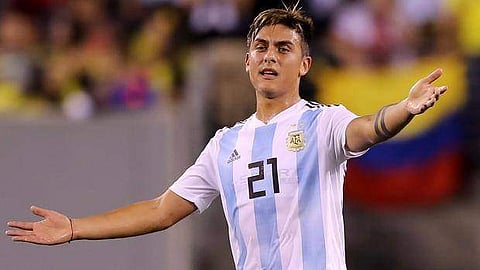 Argnetine forward Paulo Dybala (File Photo | AFP)