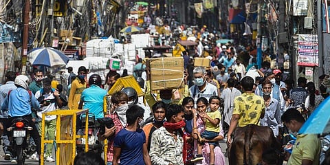 Delhi market. (File Photo | PTI)