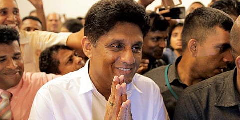 Sri Lanka's opposition leader Sajith Premadasa (File photo| AP)