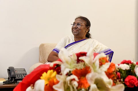 Droupadi Murmu, former Jharkhand governor and the BJP-led NDA's presidential candidate, who found many other backers along her campaign trail, has won an easy victory over the opposition's pick Yashwant Sinha. (Photo | PTI)