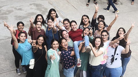 Of the students who appeared for the examinations, 5,518 girls recorded a pass percentage of 95.16 per cent, while 5,908 boys secured a pass percentage of 89.51 per cent.