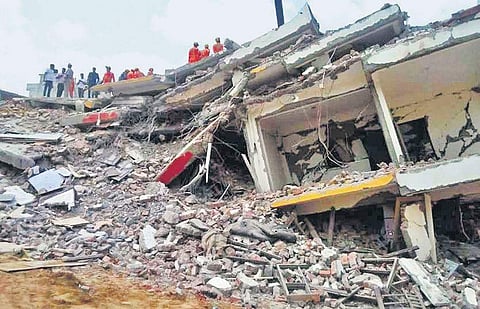 The building was constructed about 17-18 years back. (Representational Photo | PTI)