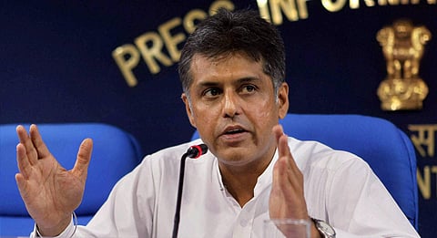 Congress MP Manish Tewari. (File photo| PTI)