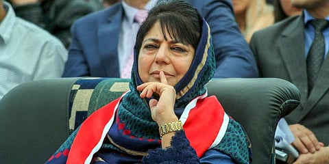 Former Jammu and Kashmir CM Mehbooba Mufti (Photo | PTI)