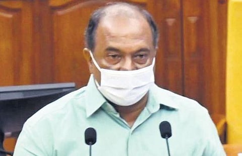 Kerala Finance Minister K N Balagopal .(File Photo | Vincent Pulickal)