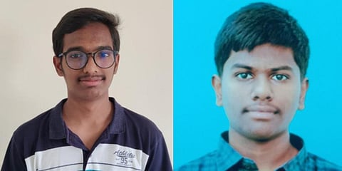 Haren Satvik(L) Lohith Reddy (R)