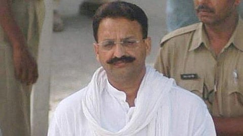 Mafia don-turned-politician Mukhtar Ansari. (Photo | PTI)