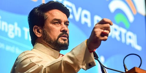 Union Minister Anurag Thakur (Photo | PTI)