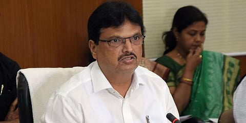 Odisha Finance Minister Niranjan Pujari (Photo | EPS)a