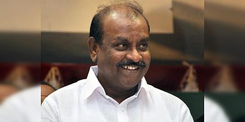 Former AIADMK minister Natham R Viswanathan (Photo| Facebook)