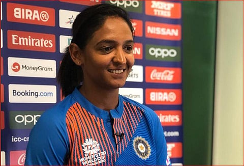 Indian women's cricket team captain Harmanpreet Kaur. (Photo | Twitter )