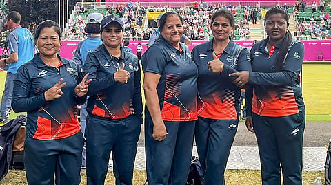 Lovely Choubey, Rupa Rani Tirkey, Pinki and Nayanmoni Saikia.