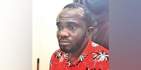 The accused Nigerian national