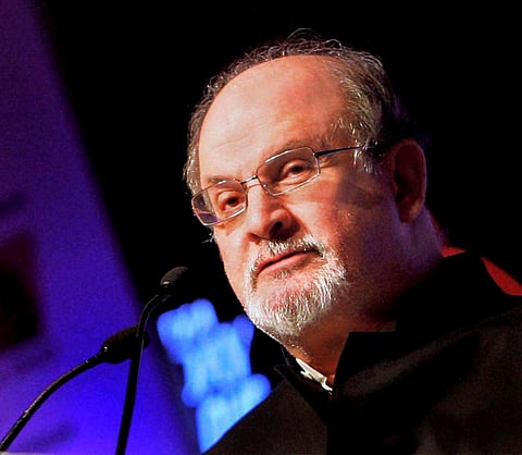 Author Salman Rushdie (Photo | PTI)