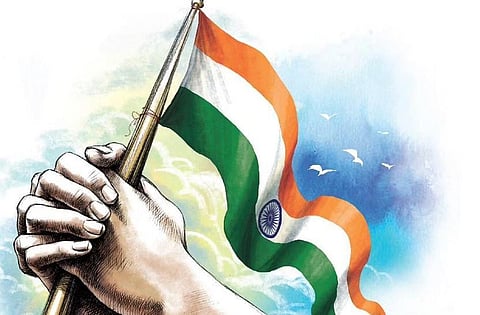 Picking up the Tricolour after I-Day