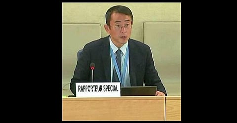 Human Rights Council Special Rapporteur Tomoya Obokata (Photo | Tomoya Obokata @ Twitter)