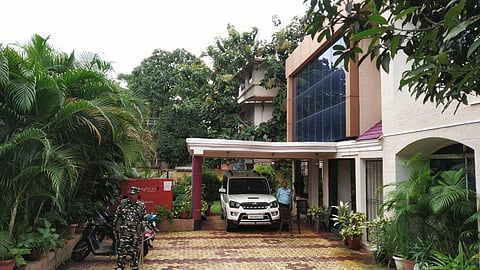 Enforcement Directorate conducting raids in Ranchi on Wednesday. (Photo | EPS)