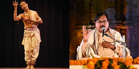 The Guru Kelucharan Mohapatra Award-2022 will be conferred upon Guru Niranjan Rout and Guru Ramahari Das for their contribution to the fields of Odissi dance and music respectively. 