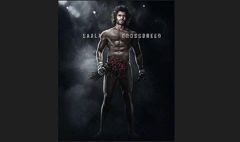 A new look of  actor Vijay Deverakonda from his film 'Liger'. (Photo | Instagram)