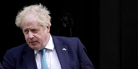 Britain's Prime Minister Boris Johnson
