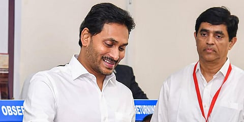 Andhra Pradesh Chief Minister YS Jagan Mohan Reddy. (Photo| Twitter)