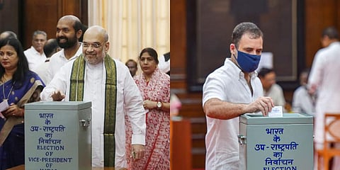 Parliamentarians on Saturday exercised their franchise to elect the next Vice President of India. National Democratic Alliance (NDA)'s candidate Jagdeep Dhankhar beat Opposition pick Margaret Alva by 346 votes. Around 93 per cent polling was recorded on S