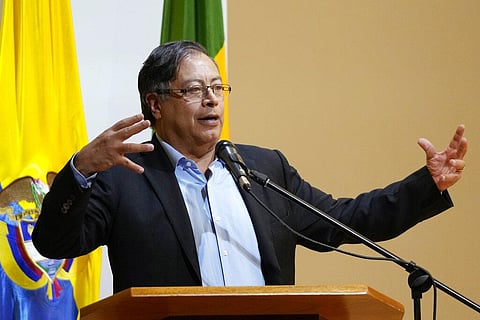 Colombia's first-ever leftist president,  Gustavo Petro. (Photo | AP)